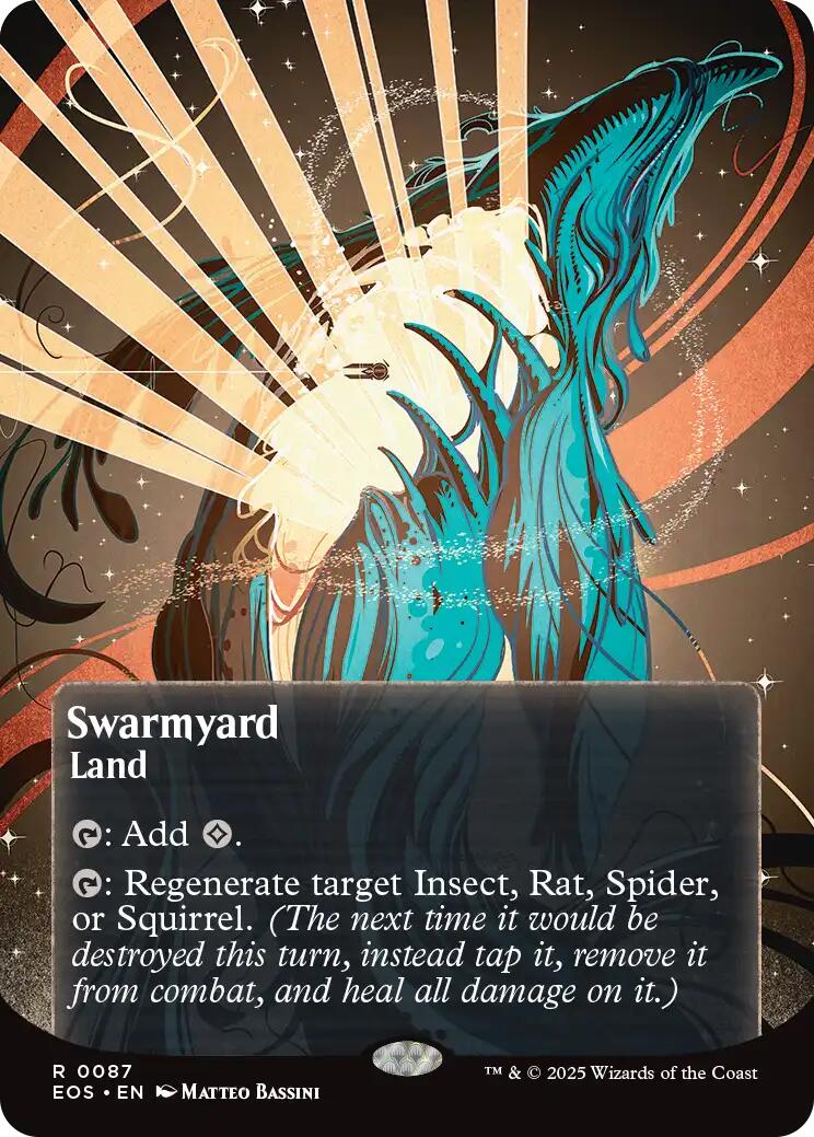 Swarmyard (0087) (Borderless) [Edge of Eternities: Stellar Sights] | Gear Gaming Fayetteville