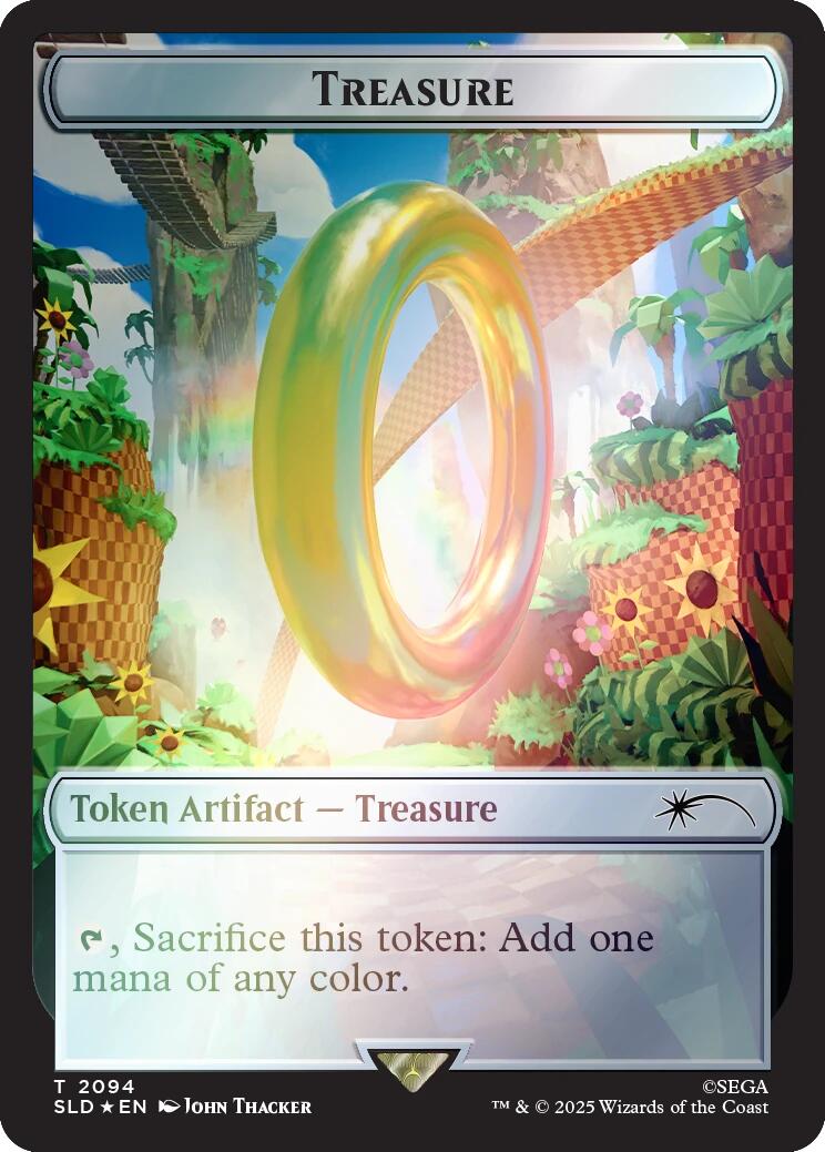 Treasure Token (2094) (Rainbow Foil) [Secret Lair Drop Series] | Gear Gaming Fayetteville