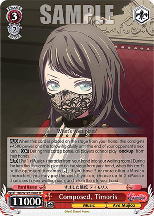 Composed, Timoris - [MyGO!!!!! x Ave Mujica] | Gear Gaming Fayetteville