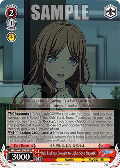 Real Feelings Brought to Light, Soyo Nagasaki - [MyGO!!!!! x Ave Mujica] | Gear Gaming Fayetteville