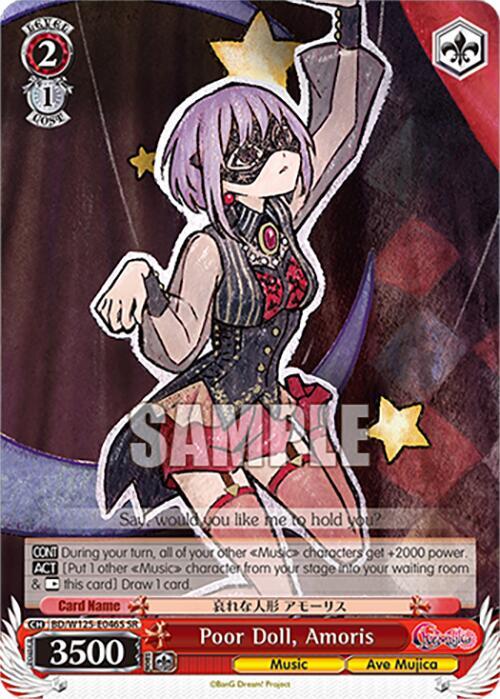 Poor Doll, Amoris (SR) - [MyGO!!!!! x Ave Mujica] | Gear Gaming Fayetteville