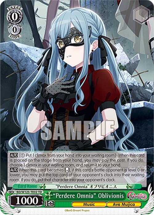 "Perdere Omnia" Oblivionis - [MyGO!!!!! x Ave Mujica] | Gear Gaming Fayetteville