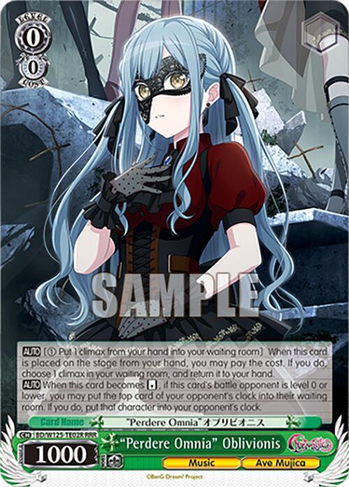 "Perdere Omnia" Oblivionis (RRR) - [MyGO!!!!! x Ave Mujica] | Gear Gaming Fayetteville