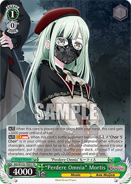 "Perdere Omnia" Mortis - [MyGO!!!!! x Ave Mujica] | Gear Gaming Fayetteville