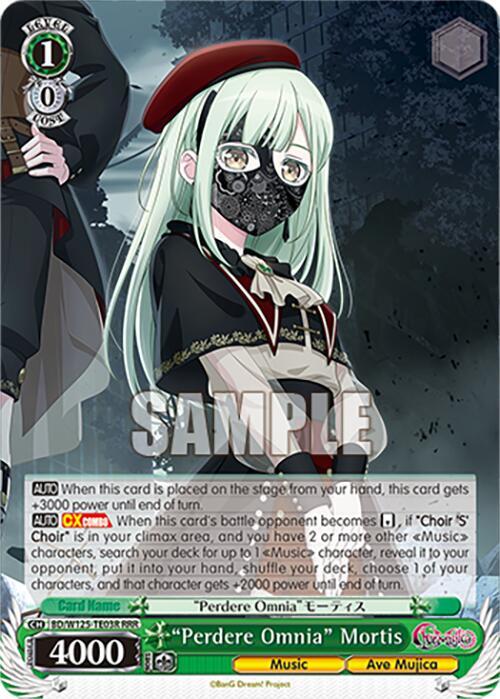 "Perdere Omnia" Mortis (RRR) - [MyGO!!!!! x Ave Mujica] | Gear Gaming Fayetteville