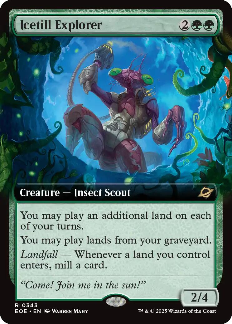 Icetill Explorer (Extended Art) [Edge of Eternities] | Gear Gaming Fayetteville