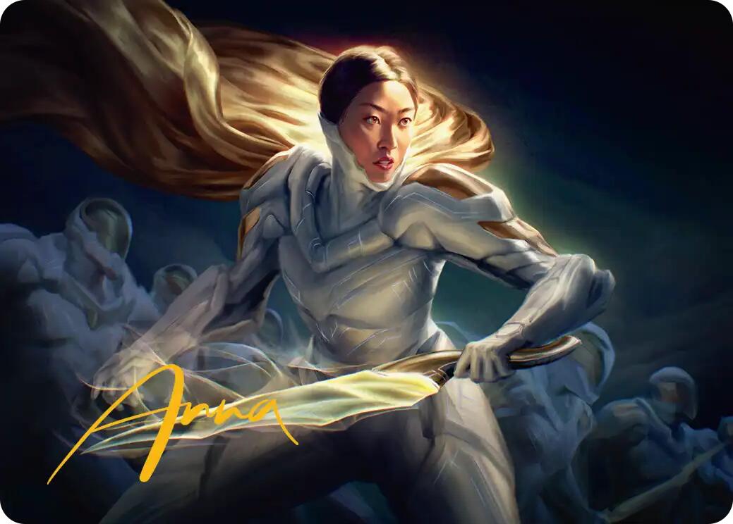 Cosmogrand Zenith Art Card (Gold-Stamped Signature) [Edge of Eternities Art Series] | Gear Gaming Fayetteville