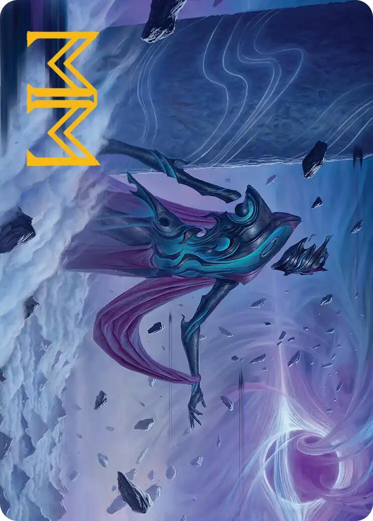 Bygone Colossus Art Card (Gold-Stamped Signature) [Edge of Eternities Art Series] | Gear Gaming Fayetteville