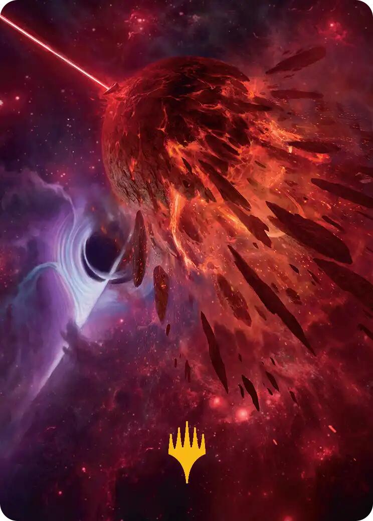 Kavaron, Memorial World Art Card (Gold-Stamped Planeswalker Symbol) [Edge of Eternities Art Series] | Gear Gaming Fayetteville