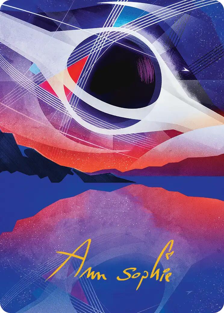 Mirrorpool Art Card (Gold-Stamped Signature) [Edge of Eternities Art Series] | Gear Gaming Fayetteville