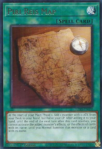 Piri Reis Map [JUSH-EN030] Rare | Gear Gaming Fayetteville
