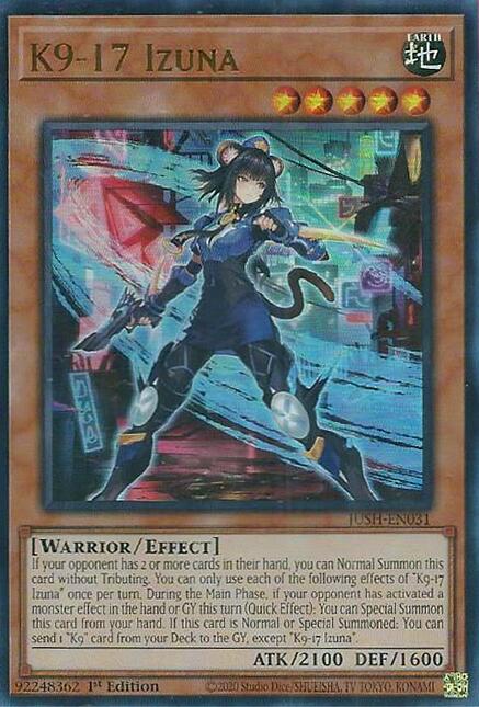 K9-17 Izuna [JUSH-EN031] Ultra Rare | Gear Gaming Fayetteville