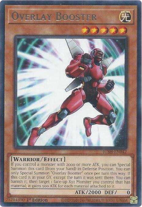 Overlay Booster [JUSH-EN042] Rare | Gear Gaming Fayetteville