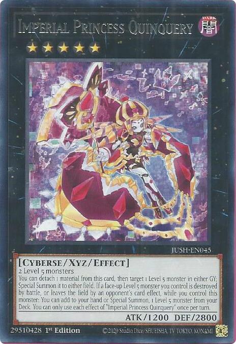 Imperial Princess Quinquery [JUSH-EN045] Rare | Gear Gaming Fayetteville
