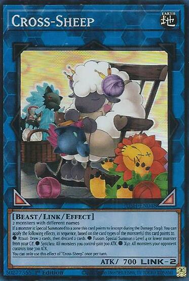 Cross-Sheep (Super Rare) [JUSH-EN048] Super Rare | Gear Gaming Fayetteville