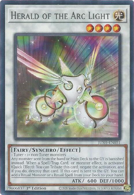 Herald of the Arc Light [JUSH-EN051] Rare | Gear Gaming Fayetteville
