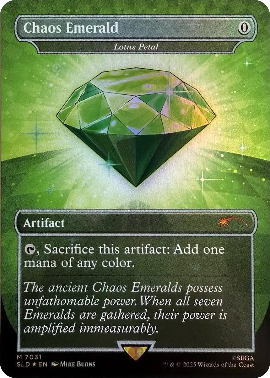 Chaos Emerald - Lotus Petal (7031) [Secret Lair Drop Series] | Gear Gaming Fayetteville