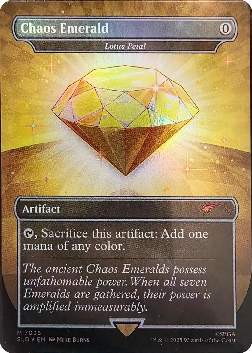 Chaos Emerald - Lotus Petal (7035) [Secret Lair Drop Series] | Gear Gaming Fayetteville