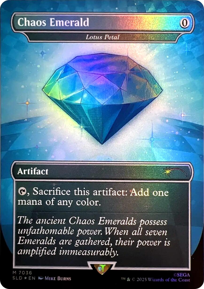 Chaos Emerald - Lotus Petal (7036) [Secret Lair Drop Series] | Gear Gaming Fayetteville