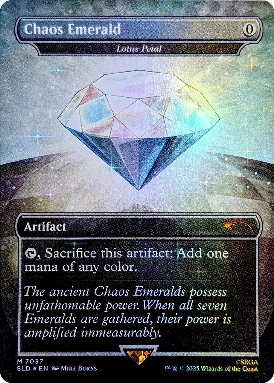 Chaos Emerald - Lotus Petal (7037) [Secret Lair Drop Series] | Gear Gaming Fayetteville