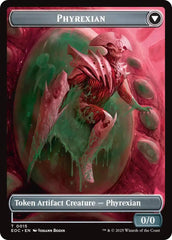 Incubator // Phyrexian Double-Sided Token [Edge of Eternities Commander Tokens] | Gear Gaming Fayetteville