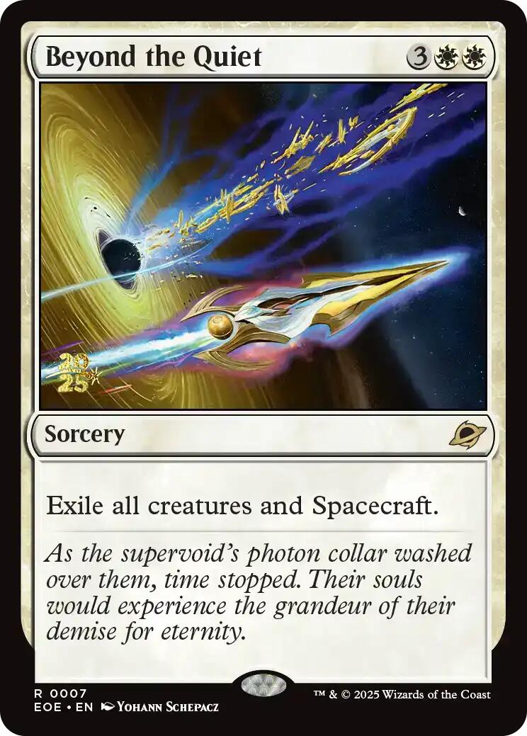 Beyond the Quiet [Edge of Eternities Prerelease Promos] | Gear Gaming Fayetteville