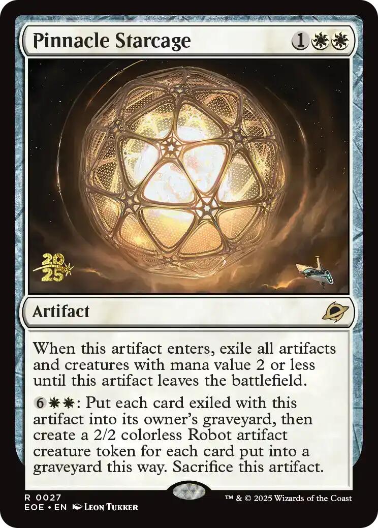Pinnacle Starcage [Edge of Eternities Prerelease Promos] | Gear Gaming Fayetteville