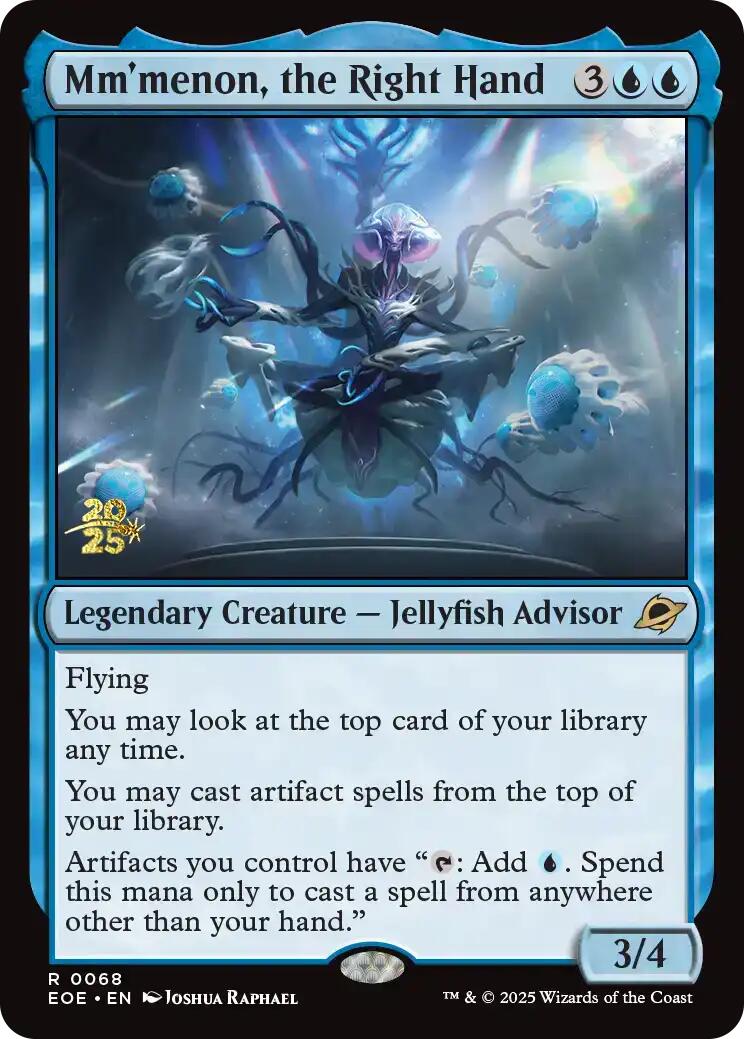 Mm'menon, the Right Hand [Edge of Eternities Prerelease Promos] | Gear Gaming Fayetteville