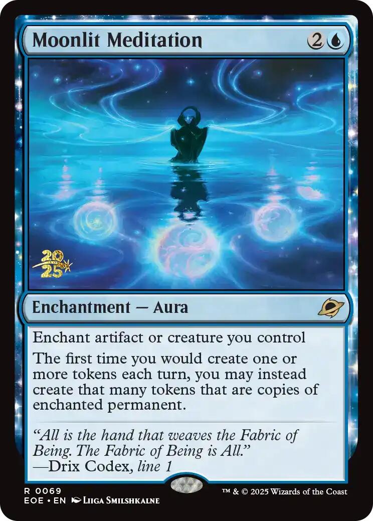 Moonlit Meditation [Edge of Eternities Prerelease Promos] | Gear Gaming Fayetteville