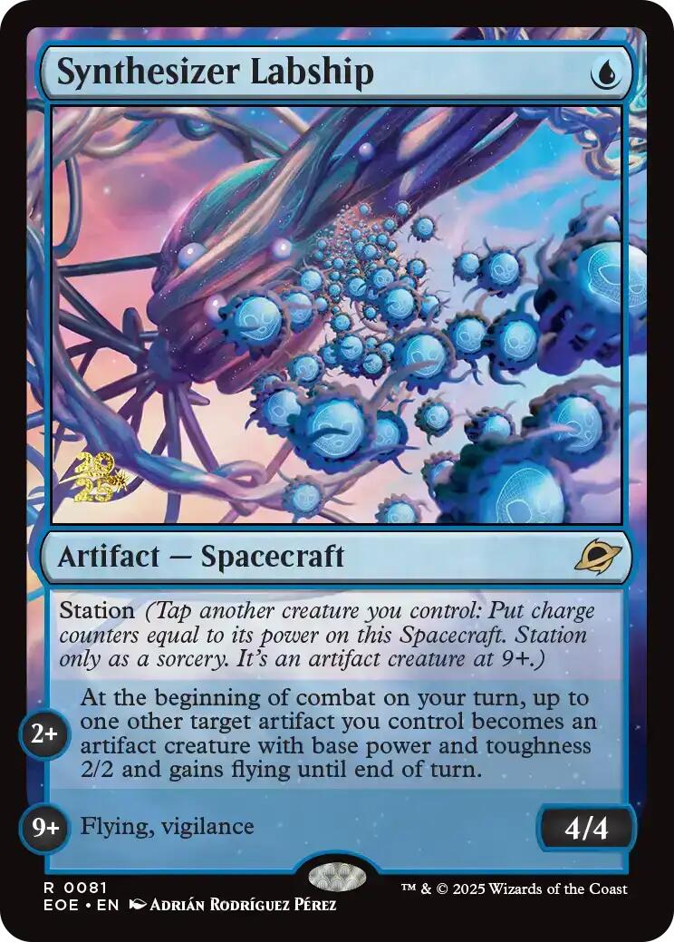 Synthesizer Labship [Edge of Eternities Prerelease Promos] | Gear Gaming Fayetteville