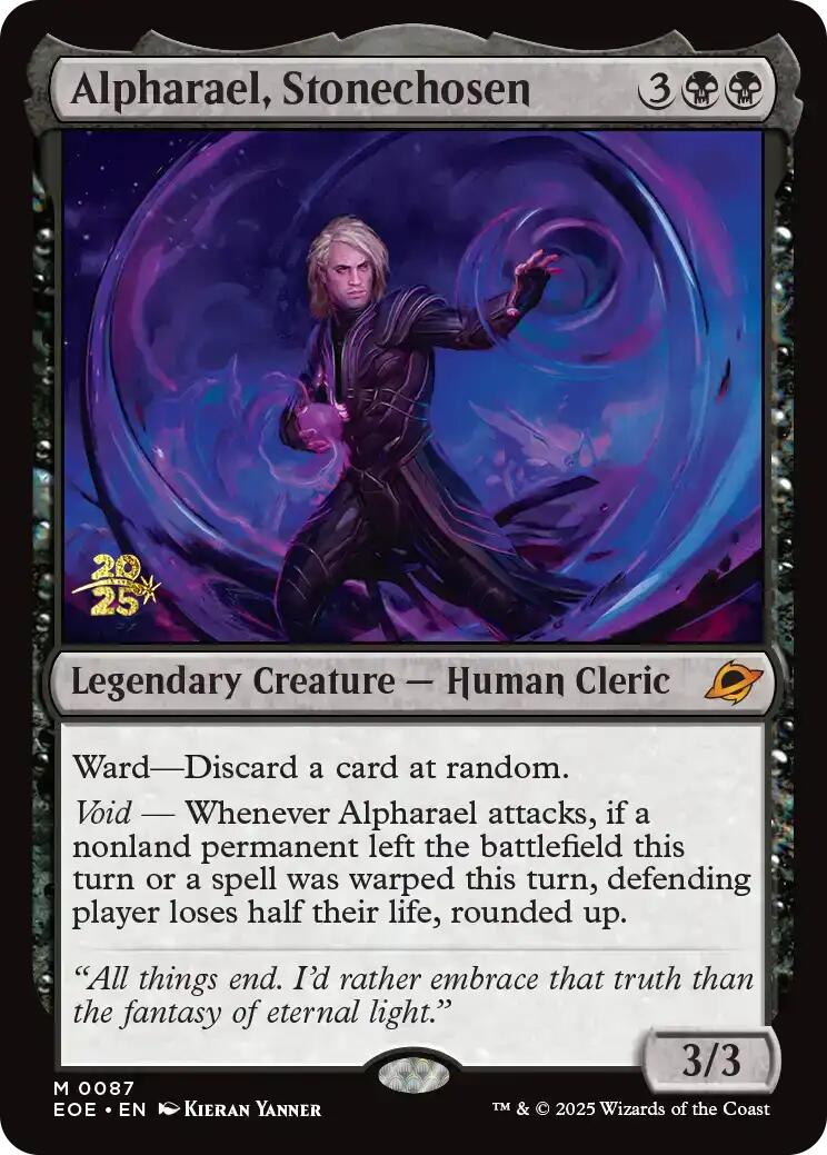 Alpharael, Stonechosen [Edge of Eternities Prerelease Promos] | Gear Gaming Fayetteville