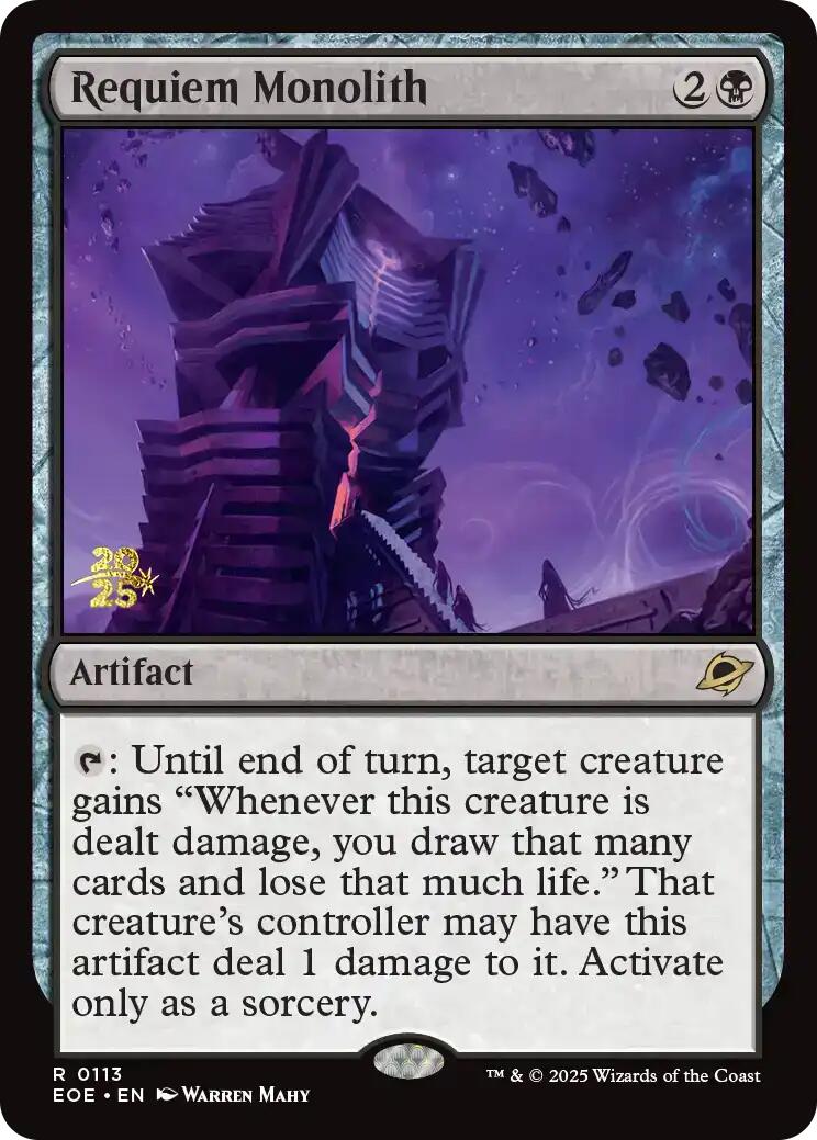Requiem Monolith [Edge of Eternities Prerelease Promos] | Gear Gaming Fayetteville