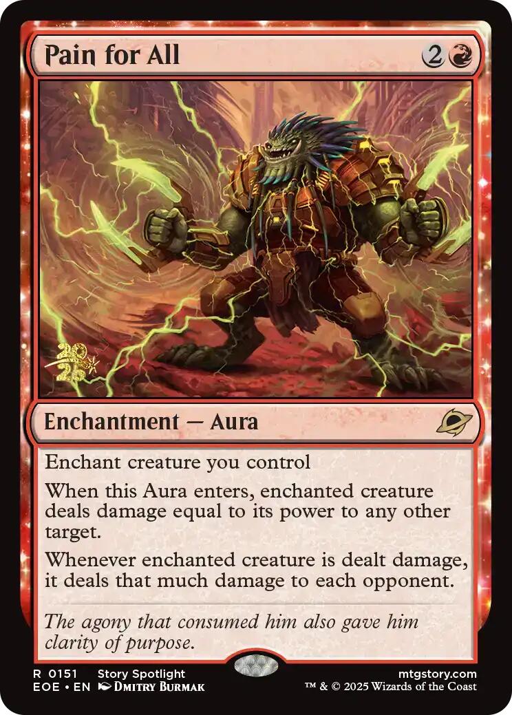 Pain for All [Edge of Eternities Prerelease Promos] | Gear Gaming Fayetteville
