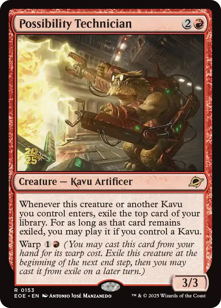 Possibility Technician [Edge of Eternities Prerelease Promos] | Gear Gaming Fayetteville
