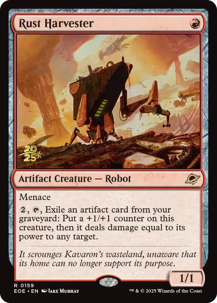 Rust Harvester [Edge of Eternities Prerelease Promos] | Gear Gaming Fayetteville