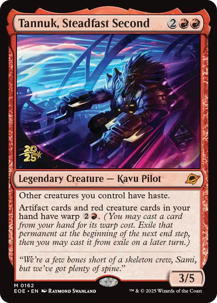 Tannuk, Steadfast Second [Edge of Eternities Prerelease Promos] | Gear Gaming Fayetteville