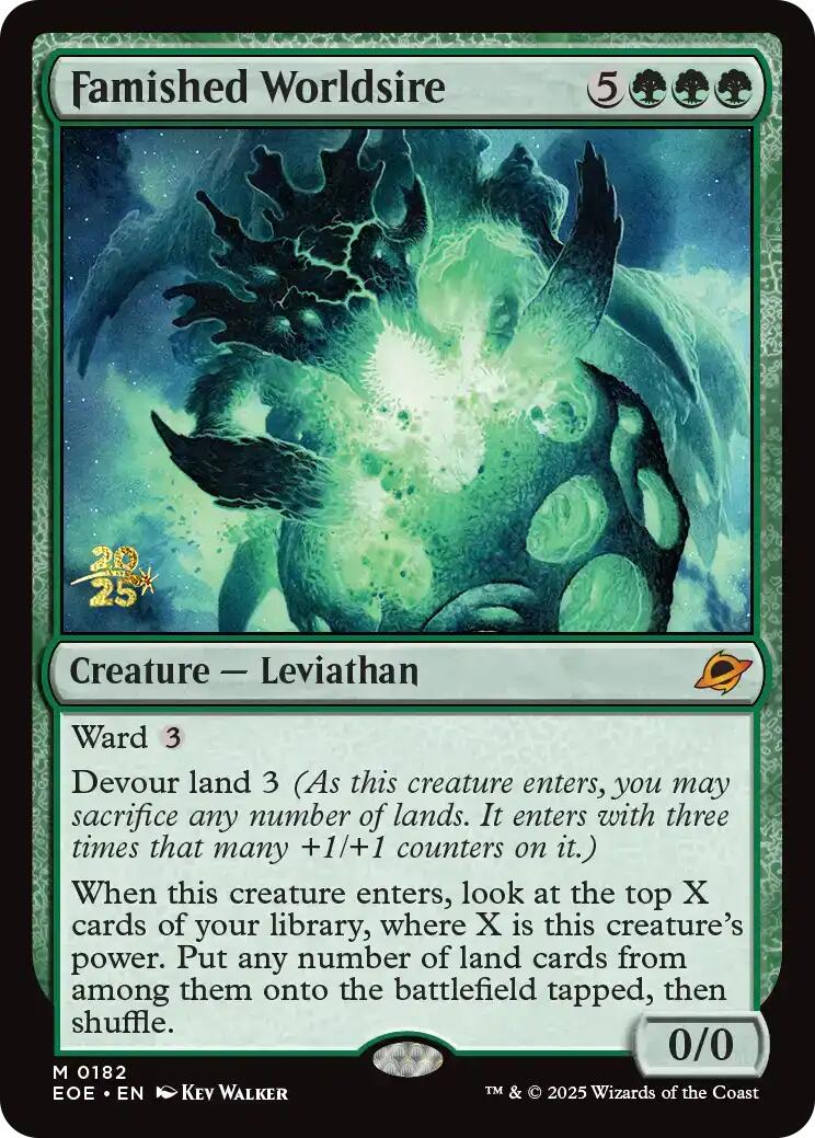 Famished Worldsire [Edge of Eternities Prerelease Promos] | Gear Gaming Fayetteville