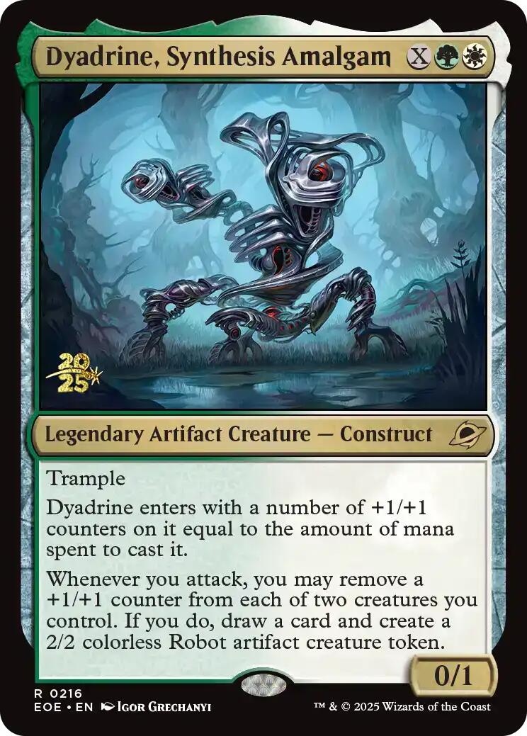 Dyadrine, Synthesis Amalgam [Edge of Eternities Prerelease Promos] | Gear Gaming Fayetteville
