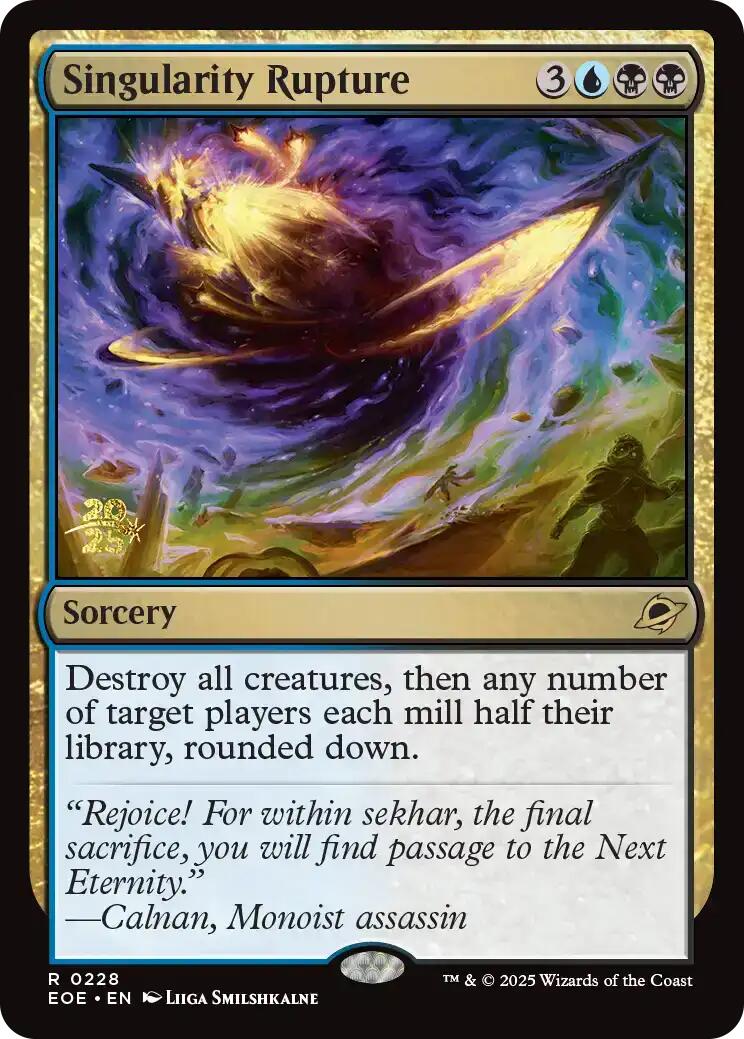 Singularity Rupture [Edge of Eternities Prerelease Promos] | Gear Gaming Fayetteville