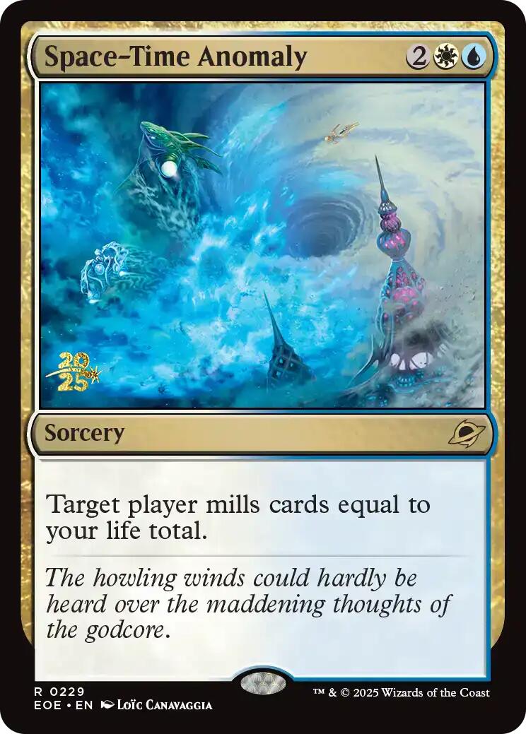 Space-Time Anomaly [Edge of Eternities Prerelease Promos] | Gear Gaming Fayetteville