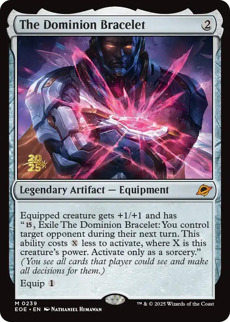 The Dominion Bracelet [Edge of Eternities Prerelease Promos] | Gear Gaming Fayetteville