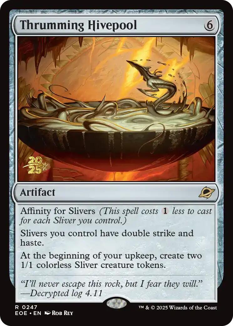 Thrumming Hivepool [Edge of Eternities Prerelease Promos] | Gear Gaming Fayetteville