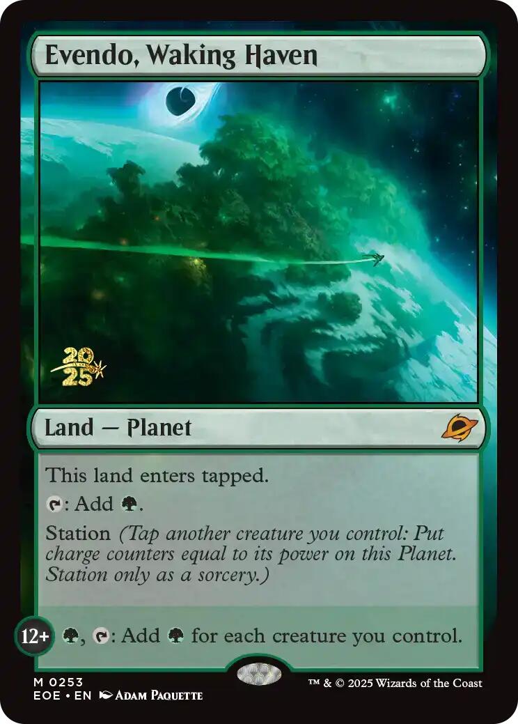 Evendo, Waking Haven [Edge of Eternities Prerelease Promos] | Gear Gaming Fayetteville