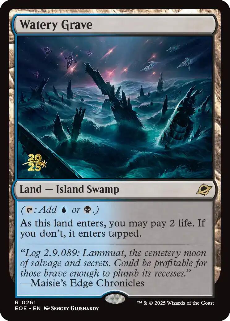 Watery Grave [Edge of Eternities Prerelease Promos] | Gear Gaming Fayetteville