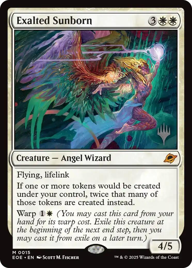 Exalted Sunborn [Edge of Eternities Promo Pack] | Gear Gaming Fayetteville