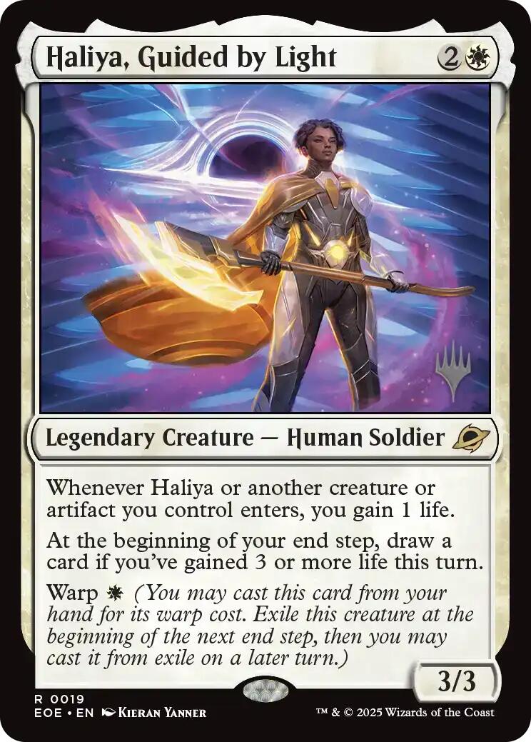 Haliya, Guided by Light [Edge of Eternities Promo Pack] | Gear Gaming Fayetteville