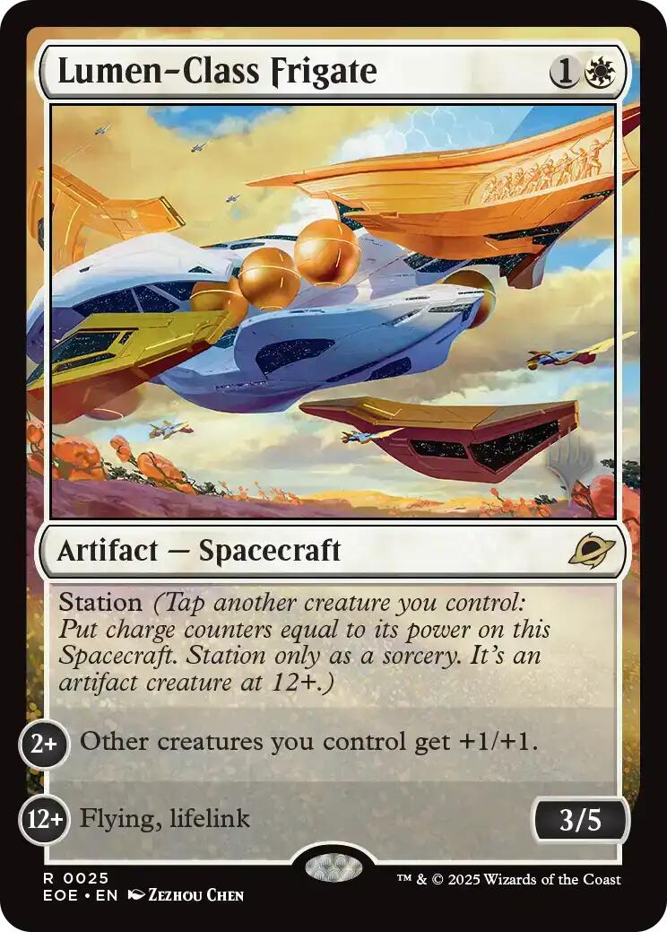 Lumen-Class Frigate [Edge of Eternities Promo Pack] | Gear Gaming Fayetteville