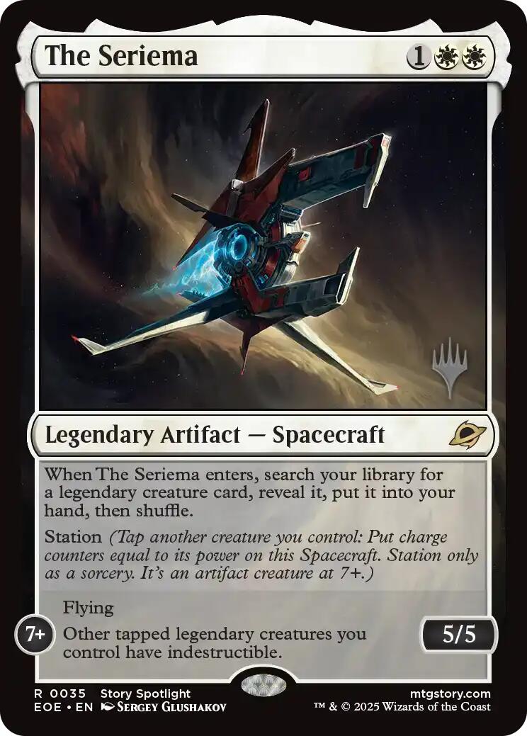 The Seriema [Edge of Eternities Promo Pack] | Gear Gaming Fayetteville