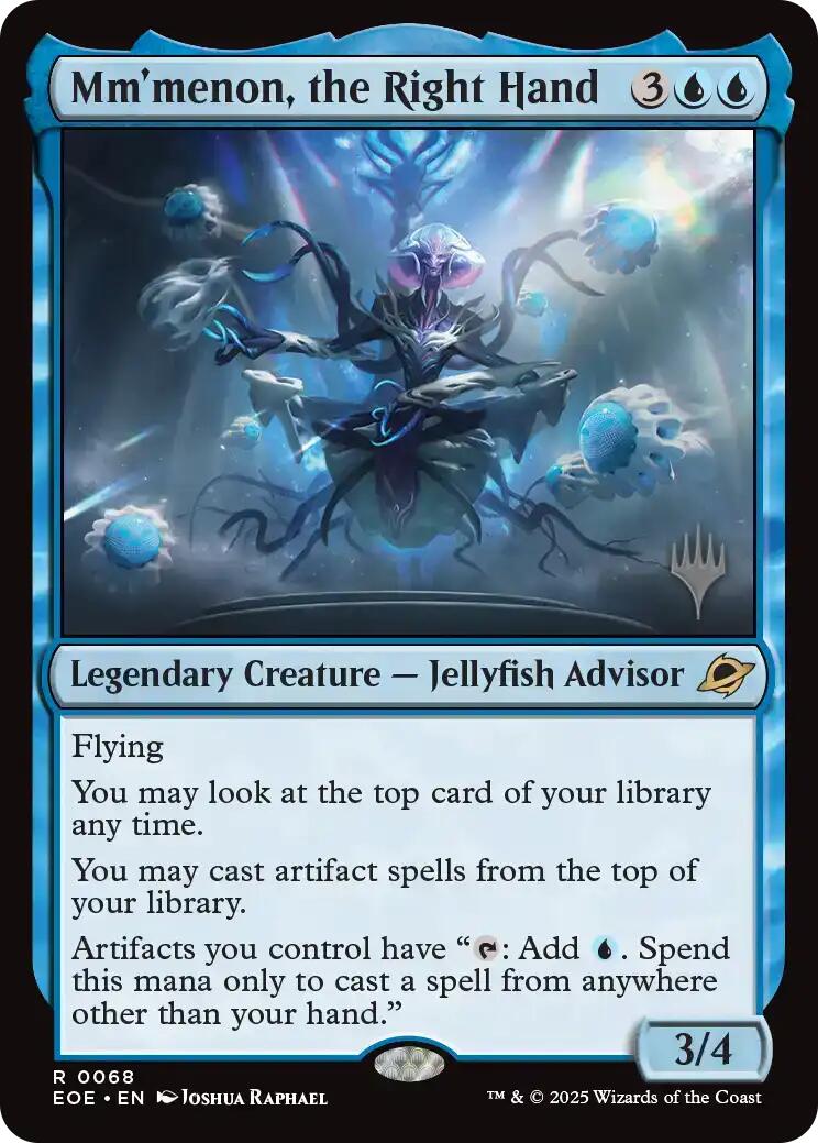 Mm'menon, the Right Hand [Edge of Eternities Promo Pack] | Gear Gaming Fayetteville