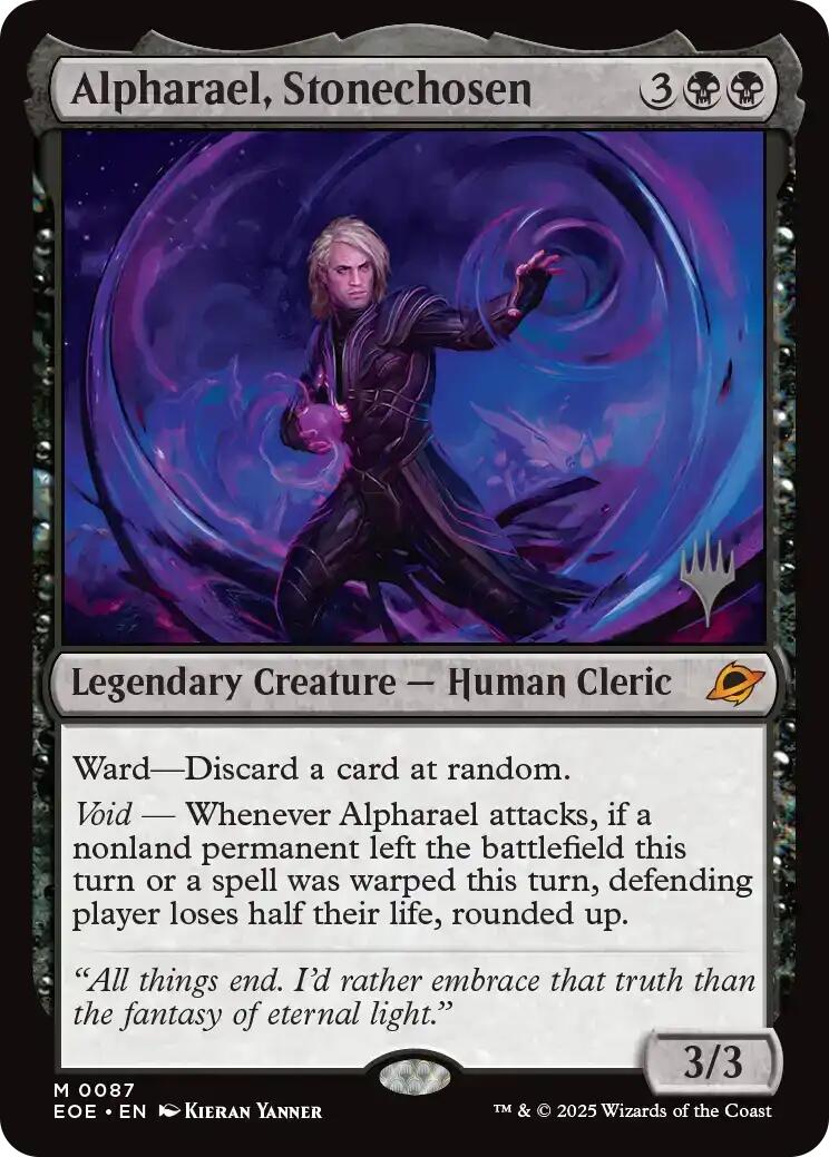 Alpharael, Stonechosen [Edge of Eternities Promo Pack] | Gear Gaming Fayetteville
